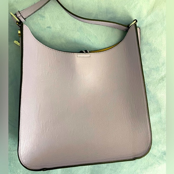 CALVIN KLEIN PURPLE SHOULDER PURSE - Picture 6 of 10